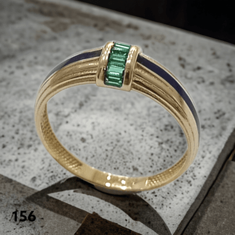 14 Ayar Altın Eklem Yüzük