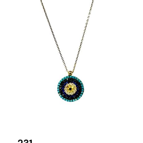 Vintage Tarzda 14 Ayar Altın Kolye