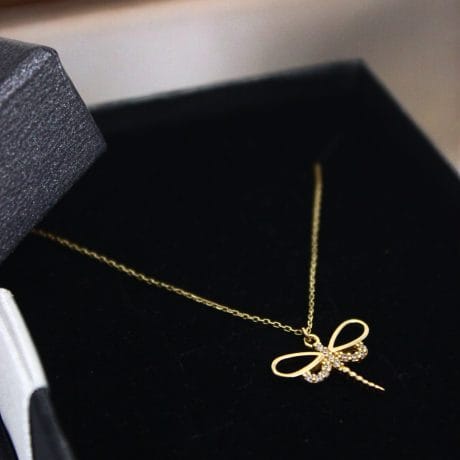 14 ayar altın kolye