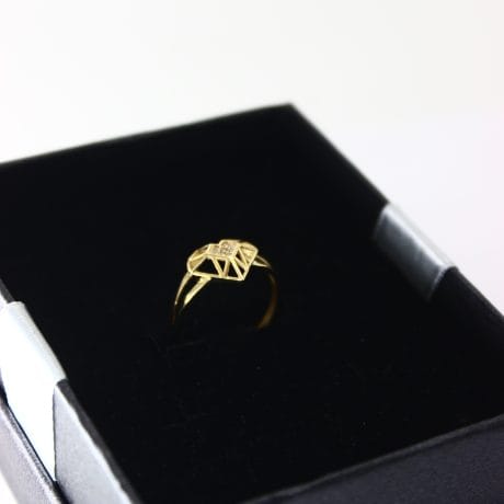 14 ayar eklem yüzük