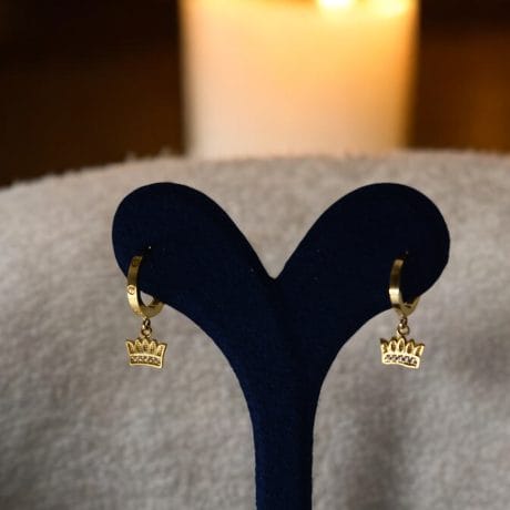 14 ayar altın küpe