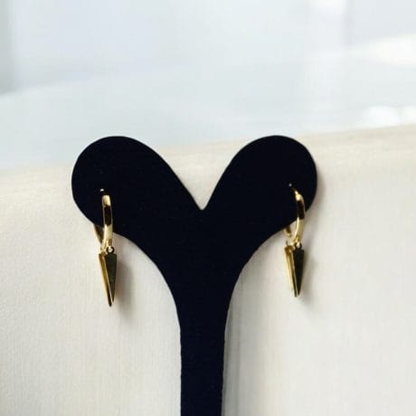 14 Ayar Altın küpe