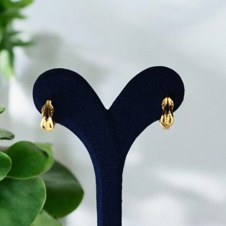 14 ayar altın küpe