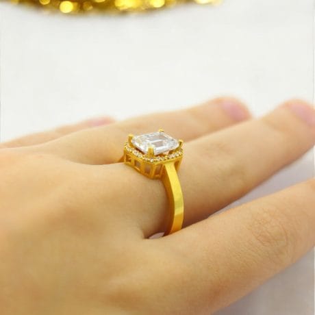 14 ayar altın yüzük