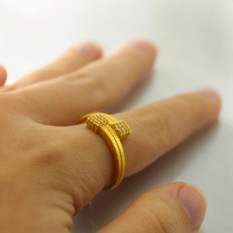 14 ayar altın yüzük